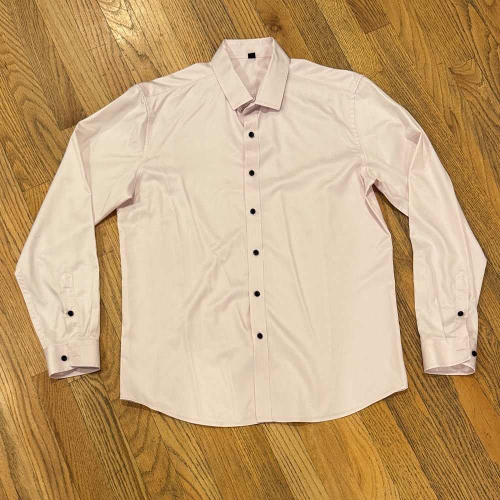 Men's Pink Dress Shirt
